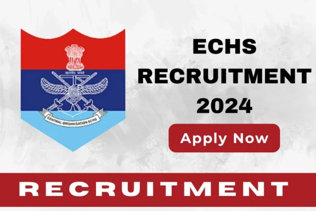 ECHS Recruitment 2024