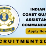 Indian Coast Guard Assistant Commandant Recruitment 2024