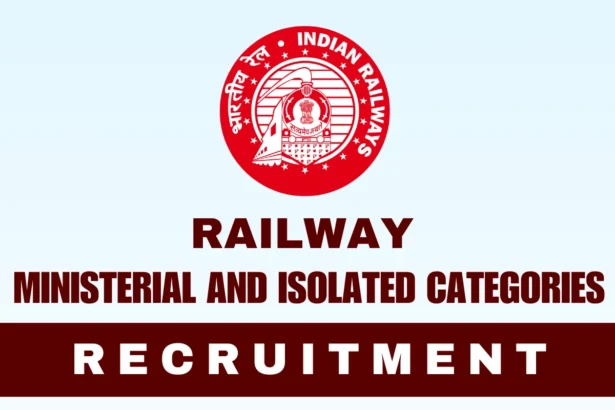 Railway Ministerial and Isolated Categories