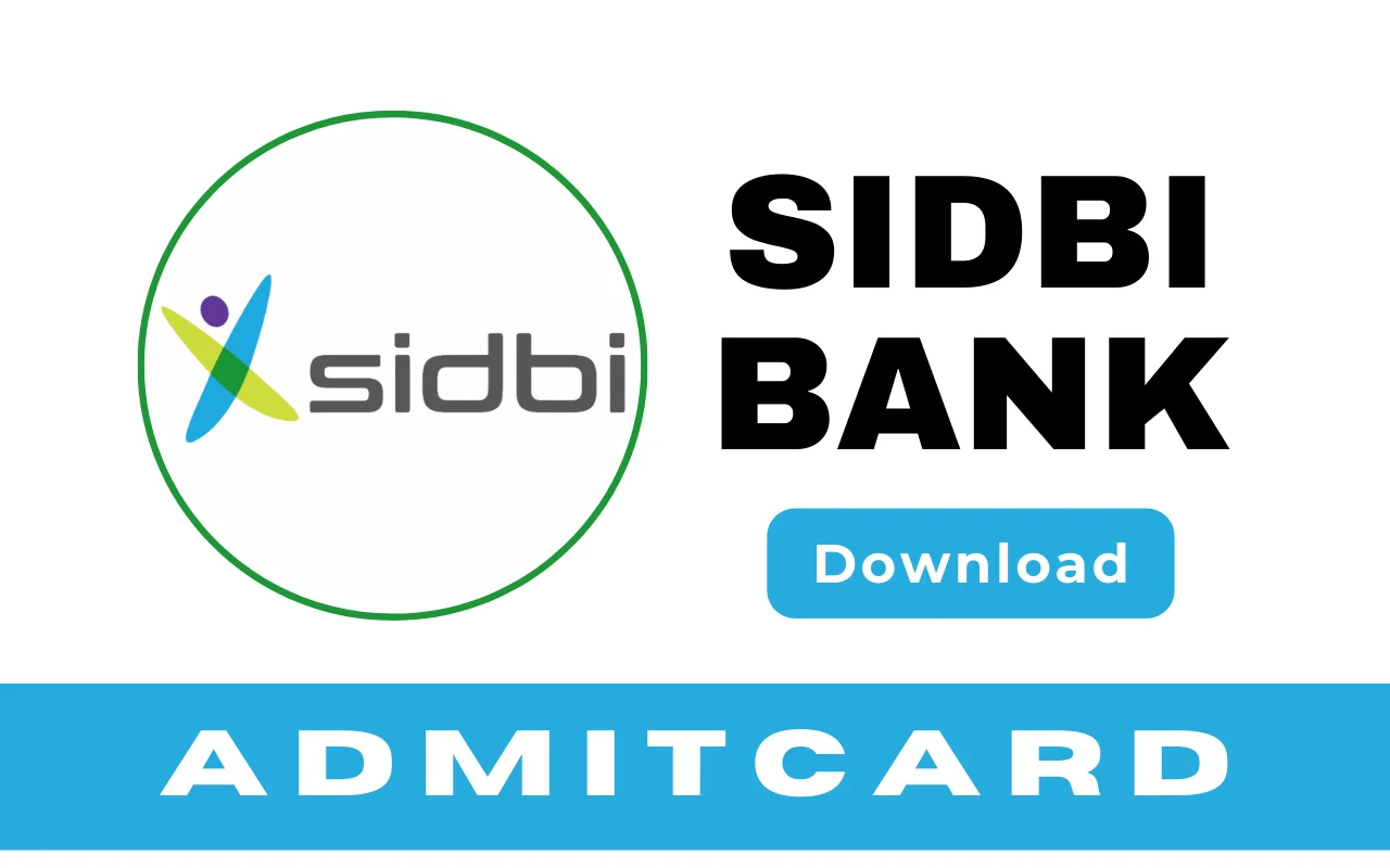 SIDBI Bank Admit Card