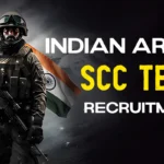 Indian Army SCC Technical Recruitment