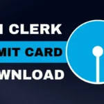 SBI Clerk Admit Card