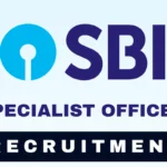 SBI Specialist Officer Recruitment