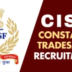 CISF Constable Tradesmen Recruitment