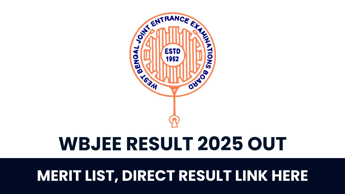 WBJEE Result 2025